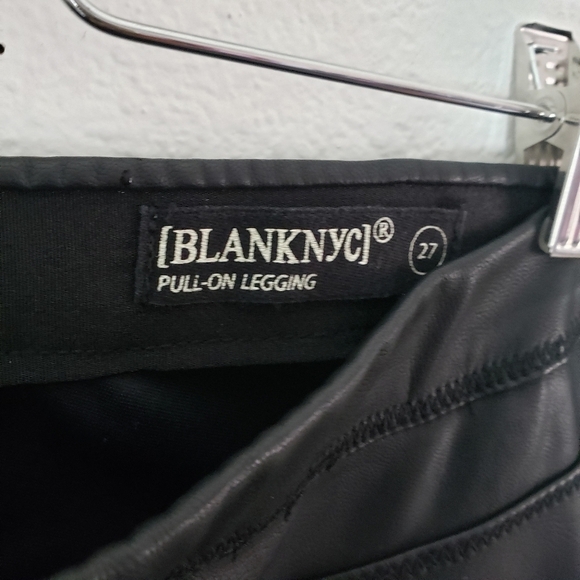 Blank NYC pull on faux leather leggings - Picture 4 of 15